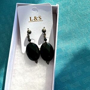 Black earrings